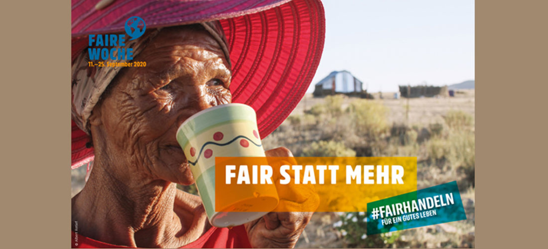 Faire Woche 2020: #fairhandeln für ein gutes Leben