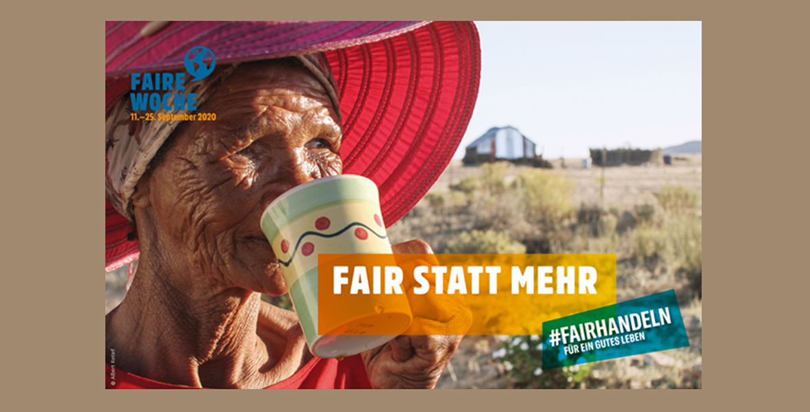 Faire Woche 2020: #fairhandeln für ein gutes Leben