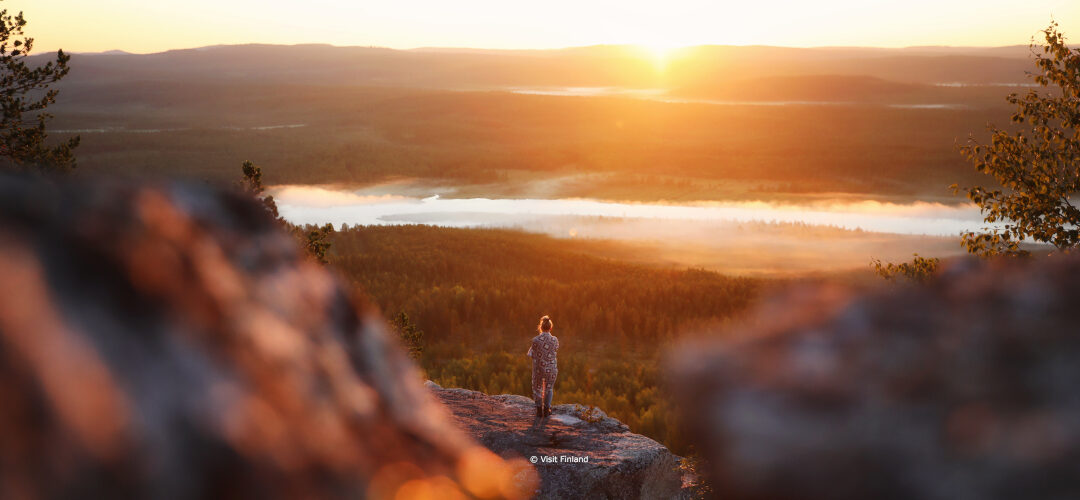 Endloser Sommertag in Finnisch Lappland