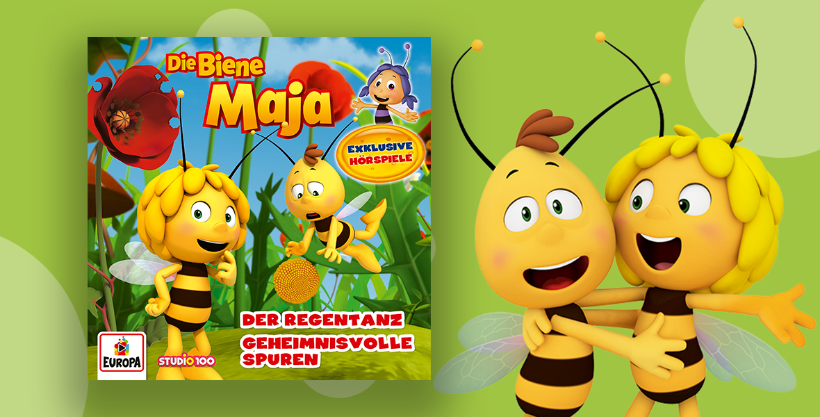 Neue Hörspiel-Doppelfolge „Die Biene Maja“: <br/>Kinder lernen spielerisch, wie man Insekten schützt